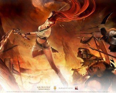 Heavenly Sword La Bella convertida en Bestia