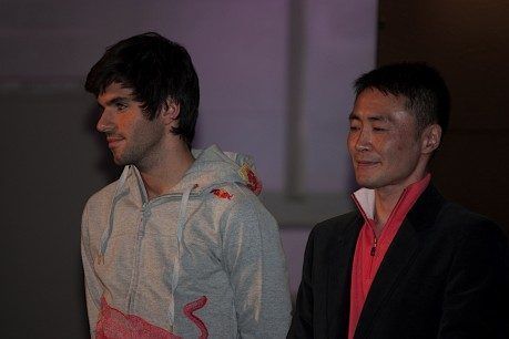 Alguersuari y Yamauchi