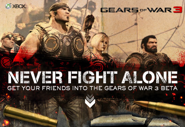 Invita A Tus Amigos A La Beta De Gears Of War