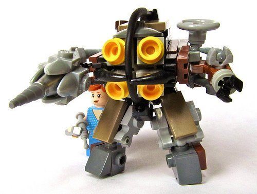 Bioshock meets Lego