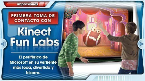 Toma de contacto con Kinect Fun Labs Toma de contacto con Kinect Fun Labs
