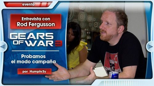 Gears of War 3: Entrevista a Rod Fergusson y prueba del modo campaña