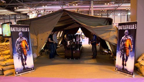 Stand de Battlefield 3 en GameFest 2011