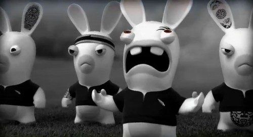La haka de los Rabbids La haka de los Rabbids