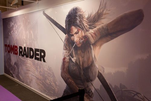 Stand de Tomb Raider en GameFest 2011