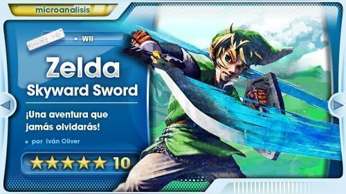 Análisis Zelda Skyward Sword