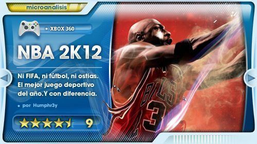 Análisis NBA 2K12 Análisis NBA 2K12