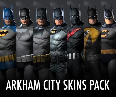 Trajes, trajes everywhere (en Batman Arkham City)
