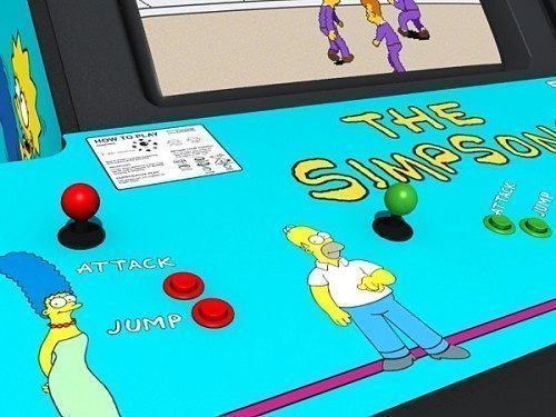 Qué bajón la adaptación de la recreativa de Los Simpsons