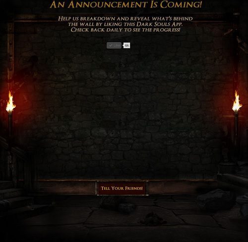 Dark Souls tiene un anuncio para ti. ¿Será su versión para PC?