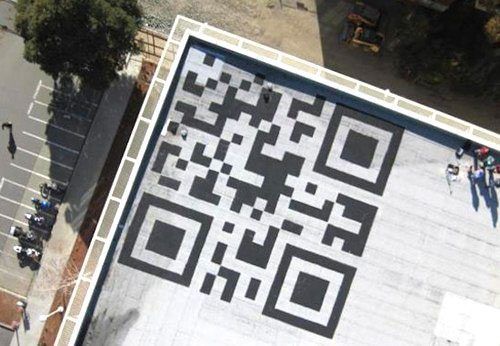 codigo qr gigante en la azotea de facebook codigo qr gigante en la azotea de facebook