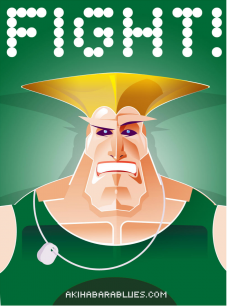 Guile de Street Fighter, por Roswell Guile de Street Fighter, por Roswell