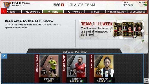 FIFA 13 Ultimate Team