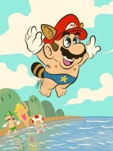 Super Mario, por Ismael Álvarez