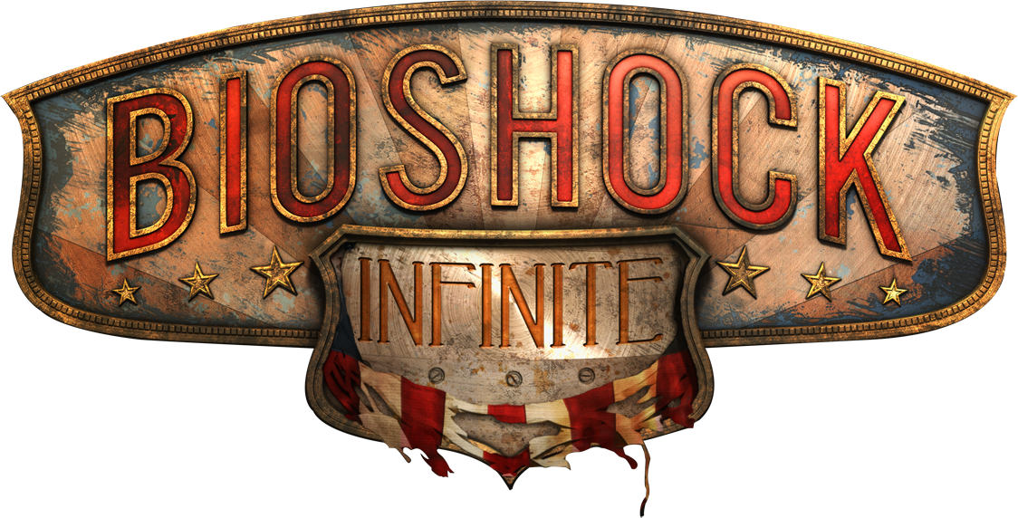 Title en. Биошок Infinite. Биошок логотип игры. Биошок Инфинити логотип. Игра Bioshock Infinite.