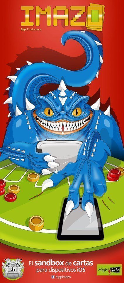 Poster de iMazo, diseñado por Roswell Poster de iMazo, diseñado por Roswell