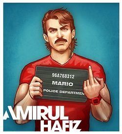 Super Mario, por Amirul Hafiz Super Mario, por Amirul Hafiz