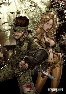 Arte inspirado en Snake y Metal Gear