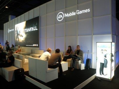 Gamescom EA stand
