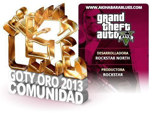 GOTY 2013 Oro GTA V