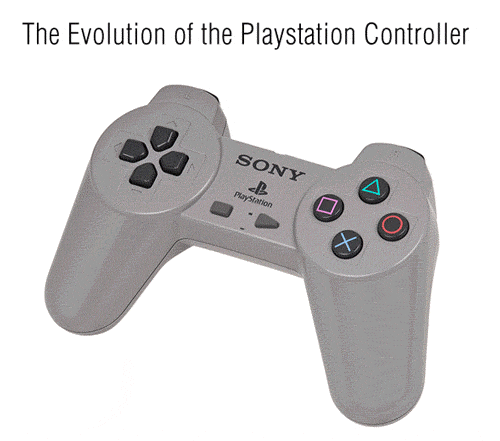 Evolución del mando PlayStation