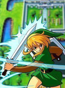Diorama de A link to the past arte 3D en papel