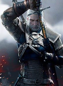 El hombre que maneja la espada como Geralt de Rivia