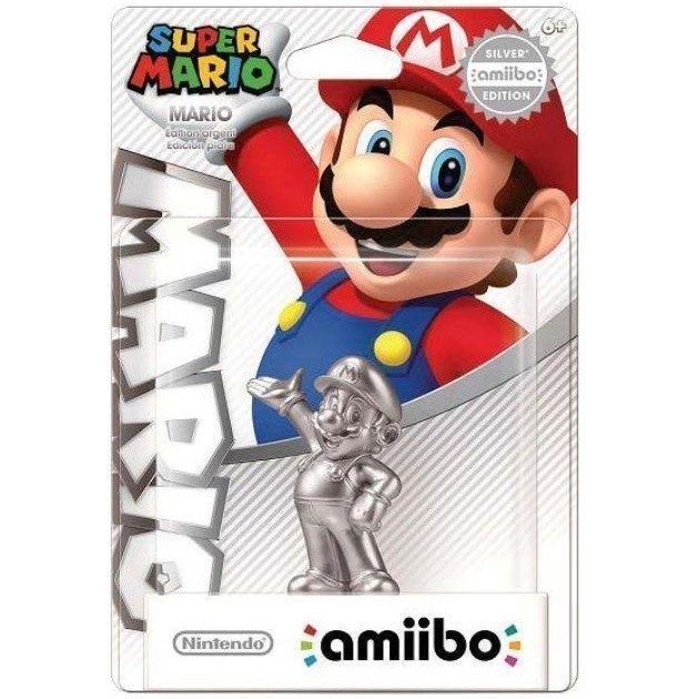 Amiibo Super Mario Plata