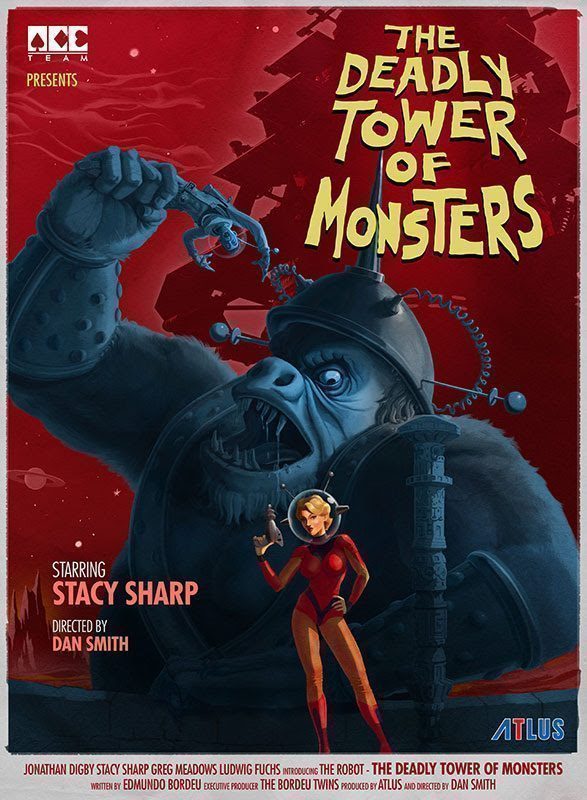 poster the deadly tower of monsters