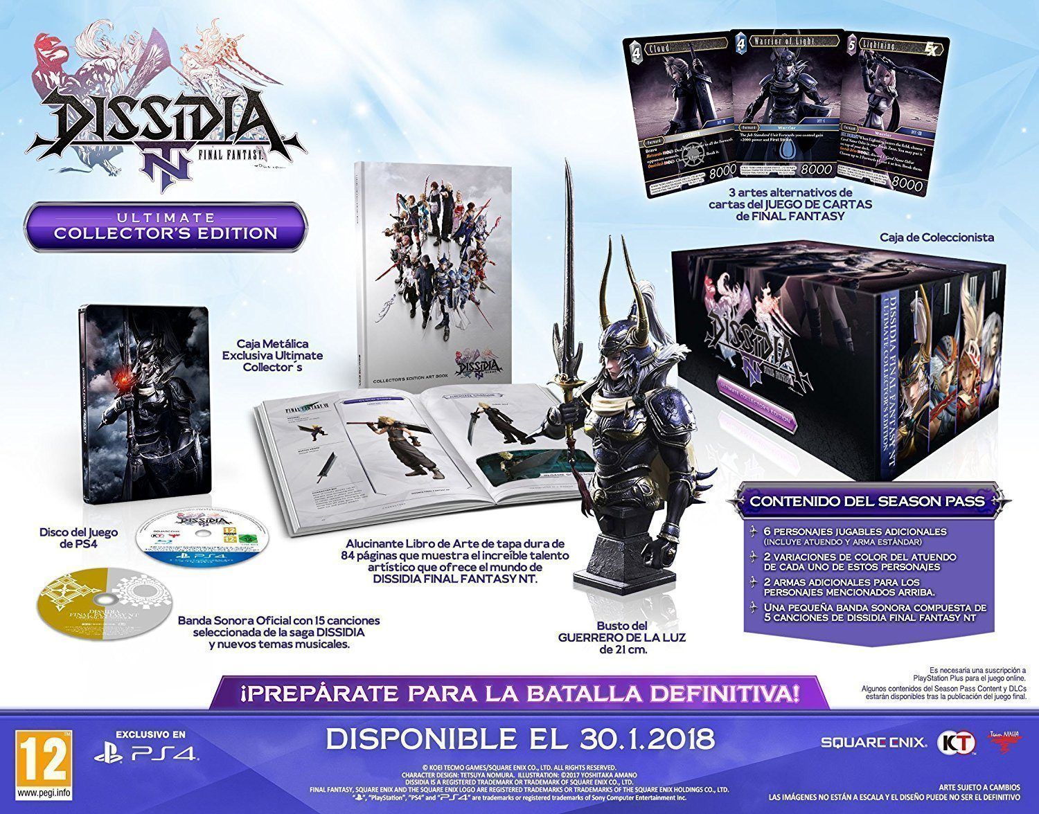 Dissidia Final Fantasy NT y todo lo que necesitas saber