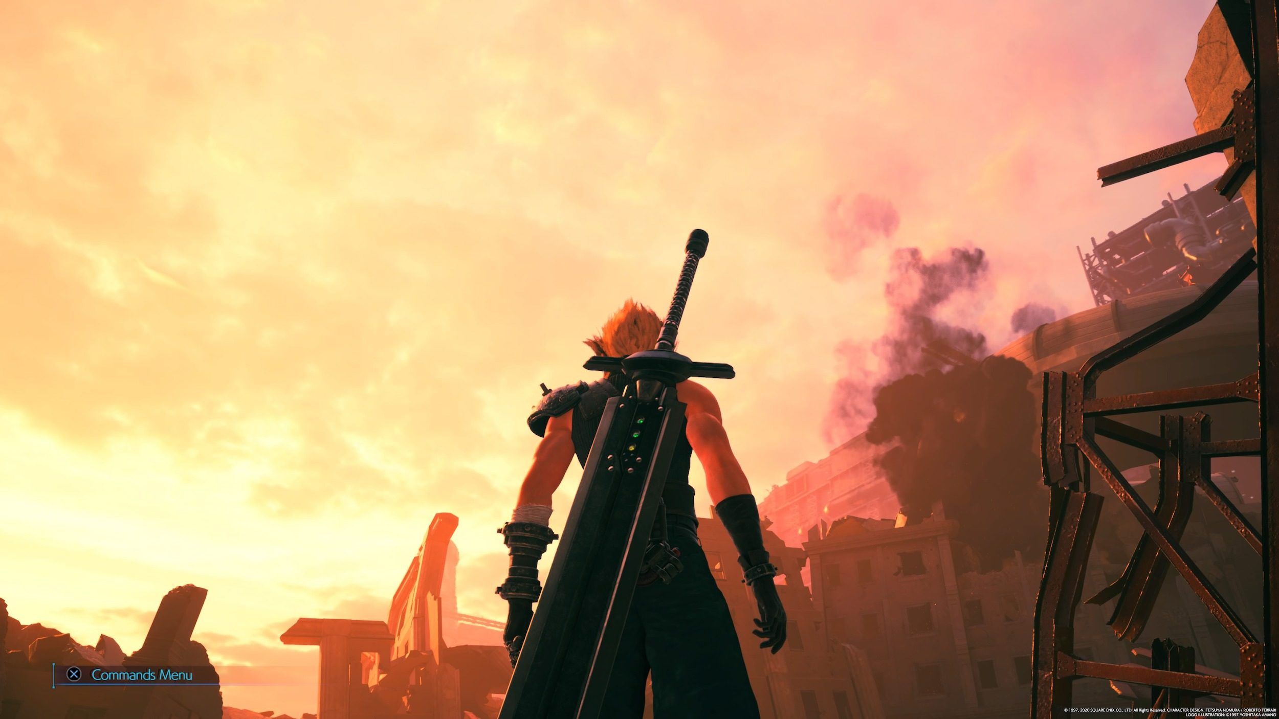 Cloud en Final Fantasy VII Remake