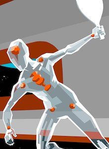 C-Smash VRS, Frontón VR en el mundo de Rez Infinite